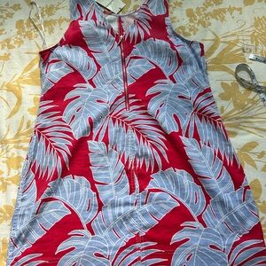 Tommy Bahama Red and Blue Sundress